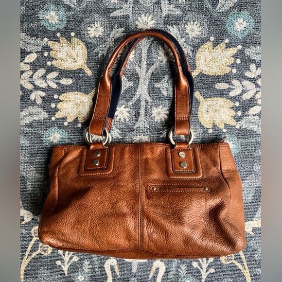 B Makowsky brown leather handbag - Picture 2 of 9